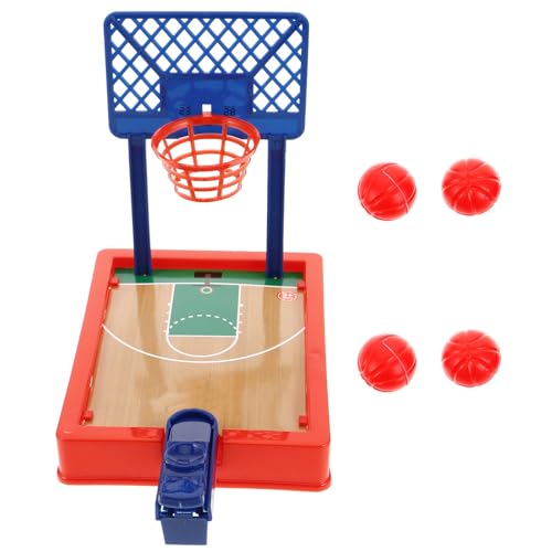 SHINEOFI Mini-Tisch-basketballspiel, Finger-Basketball-Spielzeug, Desktop-sportspiel mit 4 Bällen, Interaktives Spielen für Büro Und Zuhause von SHINEOFI