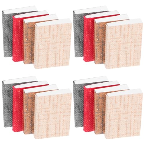 SHINEOFI Minibücher 16 Stück Miniaturbücher Im Maßstab 1:12 Winzige Leere Mini-Puppenhausbücher Spielzeugmodell Für Puppenhaus-Bücherregal-Zubehör Dekoration SHINEOFI Minibücher 16 Stück Miniaturbücher Im Maßstab 1:12 Winzige Leere Mini-Puppenhausbücher Spielzeugmodell Für Puppenhaus-Bücherregal-Zubehör Dekoration von SHINEOFI