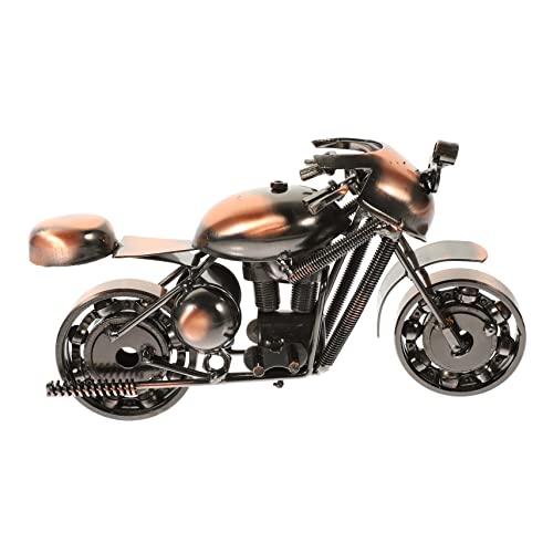 SHINEOFI Motorradmodell Büromotorrad Handwerksmotorrad -skulptur Männer Für Motorradliebhaber Retro- Figur Schreibtisch- - Gefälschtes Eisen SHINEOFI Motorradmodell Büromotorrad Handwerksmotorrad -skulptur Männer Für Motorradliebhaber Retro- Figur Schreibtisch- - Gefälschtes Eisen von SHINEOFI