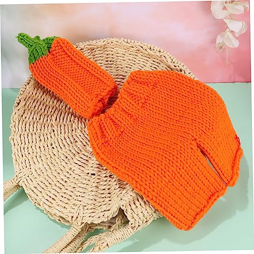 SHINEOFI Neugeborenen Fotografie Kostüm Handgehäkelt Kleidung Monate Orange Weiches Atmungsaktives Babyfoto Requisiten Halloween Outfit SHINEOFI Neugeborenen Fotografie Kostüm Handgehäkelt Kleidung Monate Orange Weiches Atmungsaktives Babyfoto Requisiten Halloween Outfit von SHINEOFI