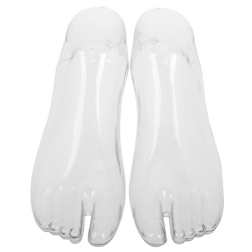 SHINEOFI Realistisches Damen Fußmodell Transparentem Verstärktem Kunststoff Langlebiger Displayständer für Socken Knöchelketten und Schuhe Vielseitig Einsetzbar für Einzelhandel und SHINEOFI Realistisches Damen Fußmodell Transparentem Verstärktem Kunststoff Langlebiger Displayständer für Socken Knöchelketten und Schuhe Vielseitig Einsetzbar für Einzelhandel und von SHINEOFI