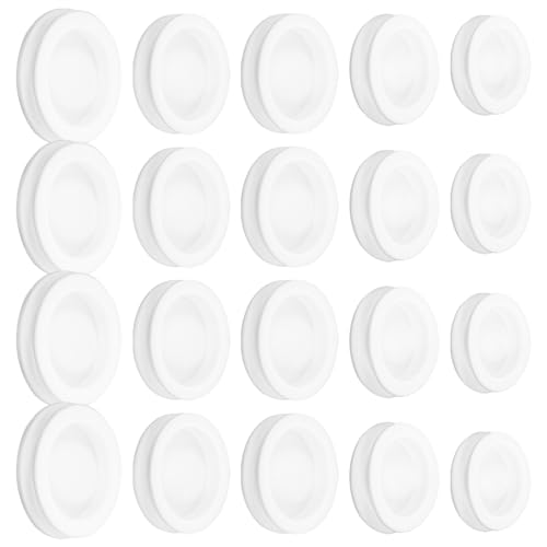 SHINEOFI Sparschwein-Stopfen 20 Stück Sparschwein-Silikonstopfen Ersatz-Spardosen-Stopfenlochabdeckung Silikondichtung Für Münzglas-Zubehör 28 Mm 30 Mm 32 Mm 34 Mm 36 Mm von SHINEOFI