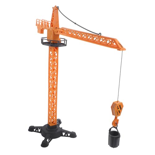 SHINEOFI Turmdrehkran Modell mit Abnehmbaren Realistisches Baukran für Fördert Kreativität und Praktische Fähigkeiten Stem Lernspielzeug für Jungen von SHINEOFI