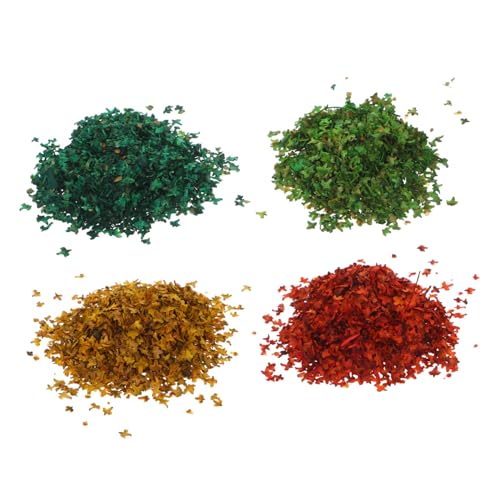 SHINEOFI Winzige Blätter Herbstblätter Dekorationen Kleine Blätter Zum Basteln Realistische Herbstblätter Miniatur Basismaterial Künstlicher von SHINEOFI