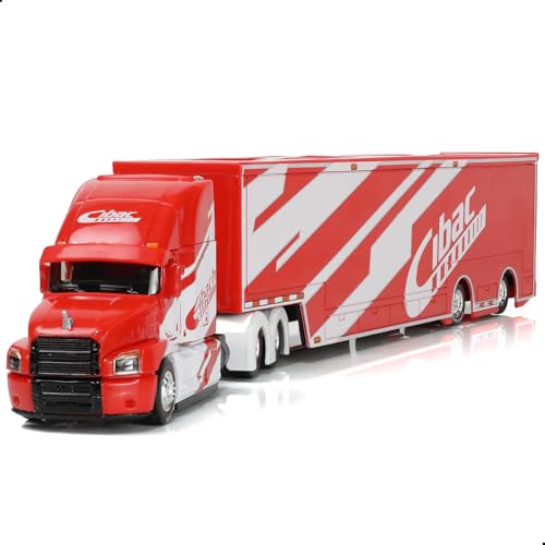 SHINESIGNAL Halb-LKW-Spielzeug mit Anhänger, Maßstab 1:64, Metalllegierung, Druckguss, schwerer Halb-LKW-Anhängerkopf, Spielzeugmodell, MAx Druckguss, Abschlepptraktor, Geschenk für Jungen, Erwachsene SHINESIGNAL Halb-LKW-Spielzeug mit Anhänger, Maßstab 1:64, Metalllegierung, Druckguss, schwerer Halb-LKW-Anhängerkopf, Spielzeugmodell, MAx Druckguss, Abschlepptraktor, Geschenk für Jungen, Erwachsene von SHINESIGNAL