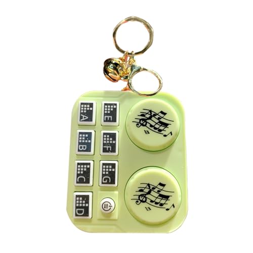 Einfach zu bedienende Spielkonsole, DJ-Controller, Spielgerät, tragbar, Mini mit Musiklicht, batteriebetrieben, Lerngerät für Kinder, Teenager, Grün, B Einfach zu bedienende Spielkonsole, DJ-Controller, Spielgerät, tragbar, Mini mit Musiklicht, batteriebetrieben, Lerngerät für Kinder, Teenager, Grün, B von SHINROAD