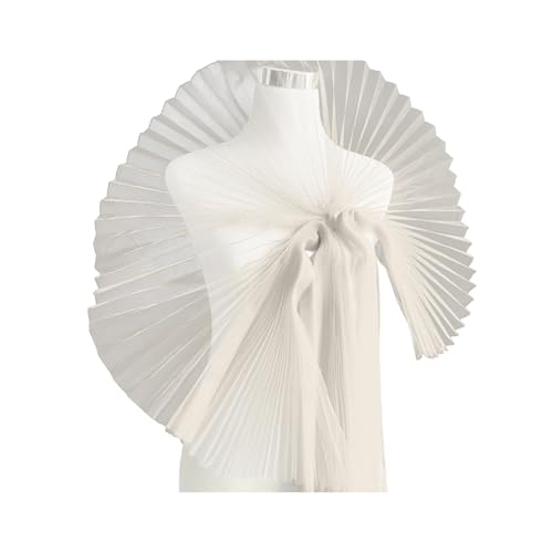 Mesh Stoff gekräuselte Spitzenverkühlung Falten -Trimm Organza Chiffon Tüll Grenz für das Nähen von Hochzeitskleid Trimmbüchern Projekte Dekoratives Material verschieden Champagner Mesh Stoff gekräuselte Spitzenverkühlung Falten -Trimm Organza Chiffon Tüll Grenz für das Nähen von Hochzeitskleid Trimmbüchern Projekte Dekoratives Material verschieden Champagner von SHINROAD