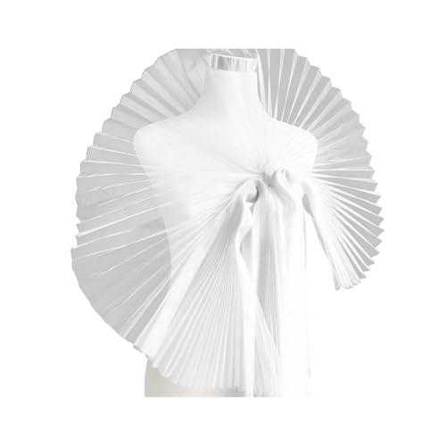 Mesh Stoff gekräuselte Spitzenverkühlung Falten -Trimm Organza Chiffon Tüll Grenz für das Nähen von Hochzeitskleid Trimmbüchern Projekte Dekoratives Material verschieden Weiß Mesh Stoff gekräuselte Spitzenverkühlung Falten -Trimm Organza Chiffon Tüll Grenz für das Nähen von Hochzeitskleid Trimmbüchern Projekte Dekoratives Material verschieden Weiß von SHINROAD