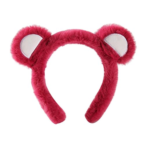 Rollenspiel Party Zubehör Bär Ohr Stirnband Flauschig Bär Ohren Stirnband Halloween Weihnachten Cosplay Haarband Rose Rot Rollenspiel Party Zubehör Bär Ohr Stirnband Flauschig Bär Ohren Stirnband Halloween Weihnachten Cosplay Haarband Rose Rot von SHINROAD