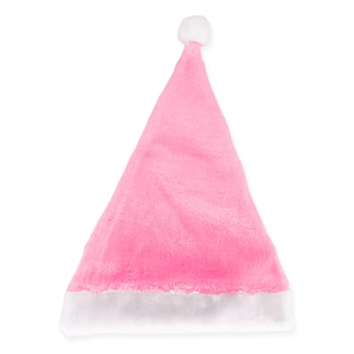 SHINROAD Bequemer Weihnachtsmann Claus Hut unvergesslich Santa Claus Hut Rosa von SHINROAD