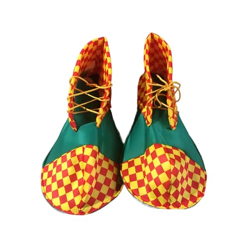 SHINROAD Clown bunte Perücken Kostüm Set für Erwachsene rote Nase Weste Krawatten Handschuhe Schuhe Perfekte Halloween-Bühnenaufführungen Dress-up-Partys Komplette Kleidung C Einheitsgröße SHINROAD Clown bunte Perücken Kostüm Set für Erwachsene rote Nase Weste Krawatten Handschuhe Schuhe Perfekte Halloween-Bühnenaufführungen Dress-up-Partys Komplette Kleidung C Einheitsgröße von SHINROAD
