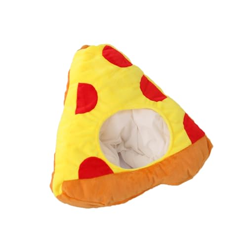 SHINROAD Cosplay -Kopfbedeckungsdekoration Leichtes Pizza Burger Plüsch Kopfbedeckungstapeldekoration Dreieck SHINROAD Cosplay -Kopfbedeckungsdekoration Leichtes Pizza Burger Plüsch Kopfbedeckungstapeldekoration Dreieck von SHINROAD