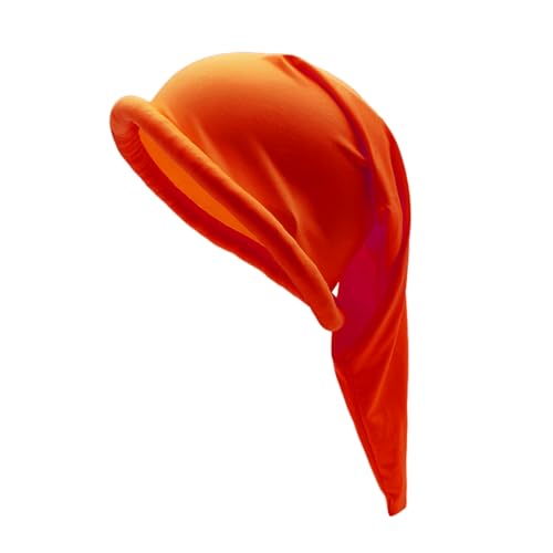 SHINROAD Delicate Edge Hut Charakter-Themen-Weihnachtsfarb-Kostüm für Party GNOME Kostüme Feuchtigkeits-Wicking atmungsable Outdoor-Mode Orange Einheitsgröße von SHINROAD