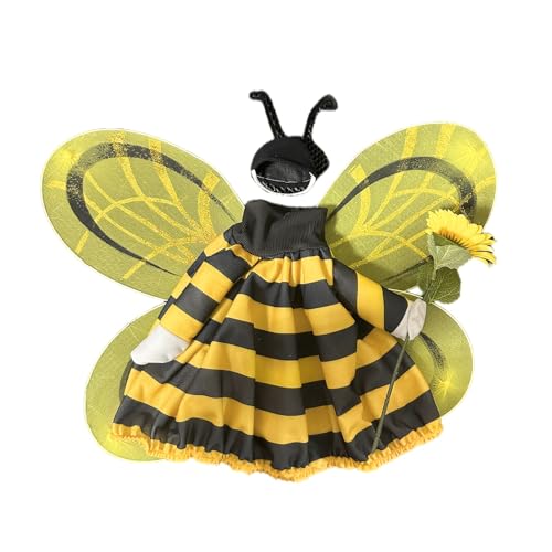 SHINROAD Kaninchen Veranda Gans Kostüm Ostern Outfit Abschluss Kleidung Set für Standard Rasen 23 Frühling Sommer Häschen Schild Garten Haus Hof Dekoration Spaß Gelb von SHINROAD