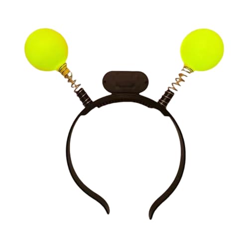 SHINROAD Leuchten Haarzugang beleuchtetes Haarband leuchtend Stirnband blinkende Glühhaarhoop für Hochzeiten Feiertage Feiertage mit 3 Modi Cosplay Glühe Stütze B von SHINROAD