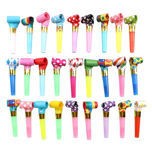 SHINROAD Lustiger Party-Geräuschmacher für Kinder, kompakte Pfeife, 20 Stück, kleiner Drache, Blowouts, lustige Blashörner, bunte Geburtstagspfeifen, zufällige Farbe B SHINROAD Lustiger Party-Geräuschmacher für Kinder, kompakte Pfeife, 20 Stück, kleiner Drache, Blowouts, lustige Blashörner, bunte Geburtstagspfeifen, zufällige Farbe B von SHINROAD
