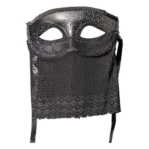 SHINROAD Masque für Männer Frauen mit Maskerade -Mesh bunte Unisex Mardi Gras Halloween Venetian Ball Partys Trendy Design in verschiedenen Schwarz Einheitsgröße SHINROAD Masque für Männer Frauen mit Maskerade -Mesh bunte Unisex Mardi Gras Halloween Venetian Ball Partys Trendy Design in verschiedenen Schwarz Einheitsgröße von SHINROAD