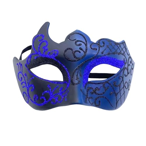 SHINROAD Party Face Cover schafft Atmosphäre Neuheit Nachtclub Dancing Party Maskerade Face Cover Schwarz Blau SHINROAD Party Face Cover schafft Atmosphäre Neuheit Nachtclub Dancing Party Maskerade Face Cover Schwarz Blau von SHINROAD