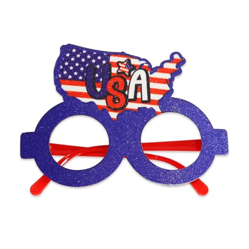 SHINROAD Rot weiße blaue Partybrille 1/12 PCs patriotische amerikanische Flagge Star Striot Stripes Brillen für Independence Day Memorial Veteranen Feierlichkeiten G SHINROAD Rot weiße blaue Partybrille 1/12 PCs patriotische amerikanische Flagge Star Striot Stripes Brillen für Independence Day Memorial Veteranen Feierlichkeiten G von SHINROAD