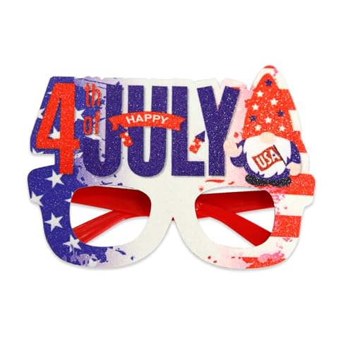 SHINROAD Rot weiße blaue Partybrille 1/12 PCs patriotische amerikanische Flagge Star Striot Stripes Brillen für Independence Day Memorial Veteranen Feierlichkeiten K SHINROAD Rot weiße blaue Partybrille 1/12 PCs patriotische amerikanische Flagge Star Striot Stripes Brillen für Independence Day Memorial Veteranen Feierlichkeiten K von SHINROAD