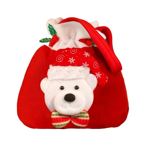 SHINROAD Weihnachtsdekoration, Weihnachtsdekoration, Geschenktasche, Schneemann, Weihnachtsmann, Bär, Elch, Süßigkeiten, Kordelzug, Geschenkbeutel, Leckerli-Halter, Sack, Strümpfe C SHINROAD Weihnachtsdekoration, Weihnachtsdekoration, Geschenktasche, Schneemann, Weihnachtsmann, Bär, Elch, Süßigkeiten, Kordelzug, Geschenkbeutel, Leckerli-Halter, Sack, Strümpfe C von SHINROAD