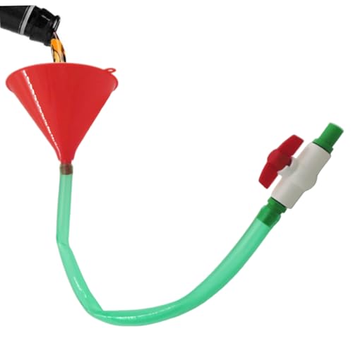 SHITOOMFE Biertrichter, Bierbong-Trichter, leckdestes Trinken mit Versiegelungsventil und 24-Zoll-Schlauch für Trinkspiele, College-Partys, Frühlingsferien, Musikfestival, Bar von SHITOOMFE