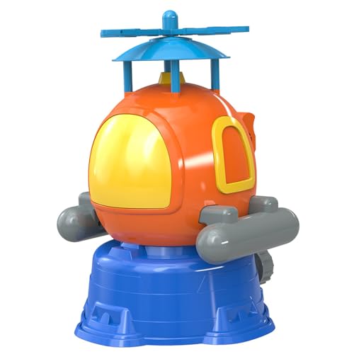Kleinkindwasserspielzeug, Wassersprinkler für Kinder steigen Hubschrauber Sommerspielzeugkühlung Kleinkind Wasserspielzeug 9.1x6.7x6.7in Süßes lebendiges Wasserspielzeug im Freien für Garten Rasengar von SHITOOMFE