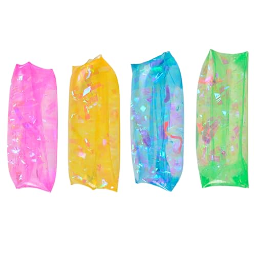 Wasser Wiggler Spielzeug, Wasser Wiggler 4pcs Stress Relief Schlange Spielzeug 4 Farbe TPR Squeeze mit Band in weichem kühlem elastischen 5, 1 x 2, 4 Zoll Stressspielzeug für Kinder Erwachsen Wasser Wiggler Spielzeug, Wasser Wiggler 4pcs Stress Relief Schlange Spielzeug 4 Farbe TPR Squeeze mit Band in weichem kühlem elastischen 5, 1 x 2, 4 Zoll Stressspielzeug für Kinder Erwachsen von SHITOOMFE