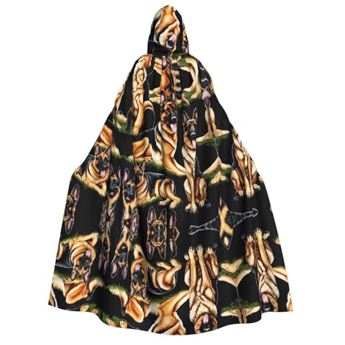 Bedruckter dicker Kapuzenumhang für Halloween, Vampir, Hexe, Zauberer, Halloween, Weihnachten, Cosplay Bedruckter dicker Kapuzenumhang für Halloween, Vampir, Hexe, Zauberer, Halloween, Weihnachten, Cosplay von SHLXMDNZ