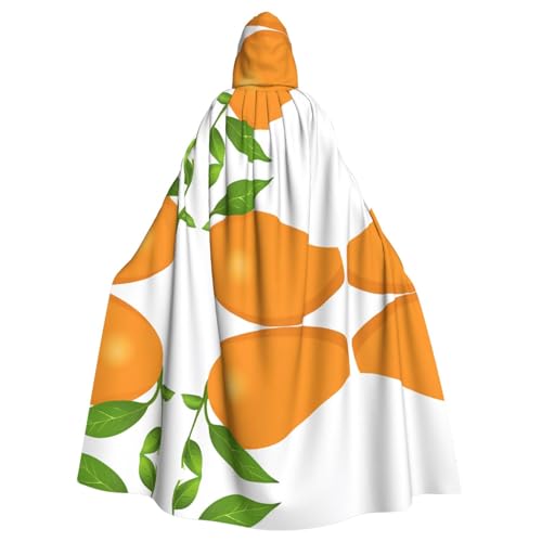 SHLXMDNZ (Mango) Kapuzenumhang mit Kapuze, Unisex, Erwachsene, Halloween, Cosplay, Kostüm für Männer und Frauen von SHLXMDNZ