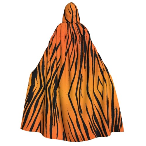 SHLXMDNZ Bedruckter dicker Kapuzenumhang, Unisex, Halloween-Umhang, Vampir, Hexe, Zauberer, Halloween, Weihnachten, Cosplay von SHLXMDNZ