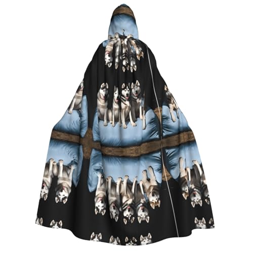SHLXMDNZ Bedruckter dicker Kapuzenumhang, Unisex, Halloween-Umhang, Vampir, Hexe, Zauberer, Halloween, Weihnachten, Cosplay SHLXMDNZ Bedruckter dicker Kapuzenumhang, Unisex, Halloween-Umhang, Vampir, Hexe, Zauberer, Halloween, Weihnachten, Cosplay von SHLXMDNZ