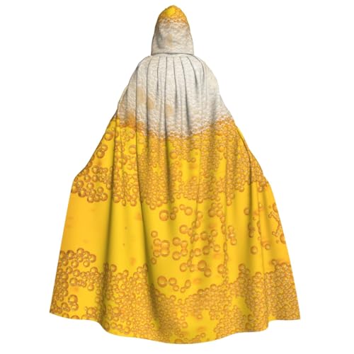 SHLXMDNZ Bedruckter dicker Kapuzenumhang, Unisex, für Halloween, Vampir, Hexe, Zauberer, Halloween, Weihnachten, Cosplay von SHLXMDNZ