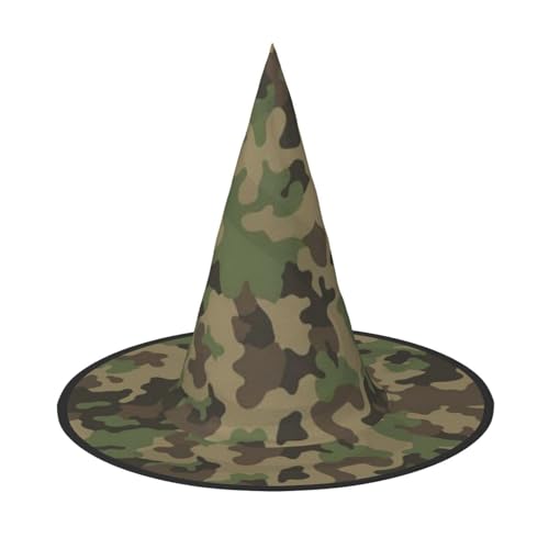 SHLXMDNZ Halloween-Hexenhut, Cosplay, für Damen, Zaubererhut, Maskerade, Halloween-Party-Zubehör, Grün SHLXMDNZ Halloween-Hexenhut, Cosplay, für Damen, Zaubererhut, Maskerade, Halloween-Party-Zubehör, Grün von SHLXMDNZ