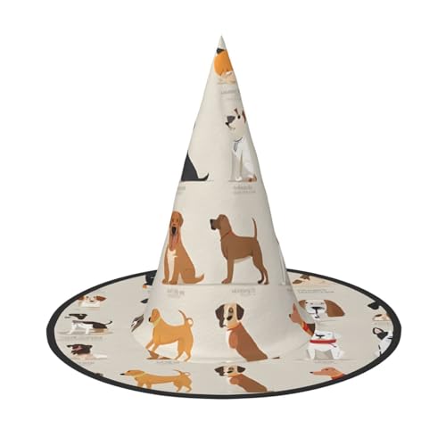 SHLXMDNZ Hexenhut für Halloween, Hexenhut, Cosplay, für Frauen, Zaubererhut, Maskerade, Halloween-Party-Zubehör SHLXMDNZ Hexenhut für Halloween, Hexenhut, Cosplay, für Frauen, Zaubererhut, Maskerade, Halloween-Party-Zubehör von SHLXMDNZ