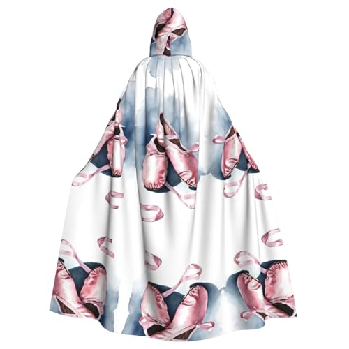 SHLXMDNZ Kapuzenumhang mit Balletttänzerin, Unisex, Erwachsene, Halloween, Cosplay, für Männer und Frauen SHLXMDNZ Kapuzenumhang mit Balletttänzerin, Unisex, Erwachsene, Halloween, Cosplay, für Männer und Frauen von SHLXMDNZ
