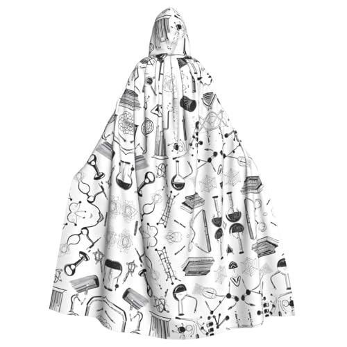 SHLXMDNZ Kapuzenumhang mit Chemie-Druck, Unisex, für Erwachsene, Halloween, Cosplay, für Männer und Frauen SHLXMDNZ Kapuzenumhang mit Chemie-Druck, Unisex, für Erwachsene, Halloween, Cosplay, für Männer und Frauen von SHLXMDNZ