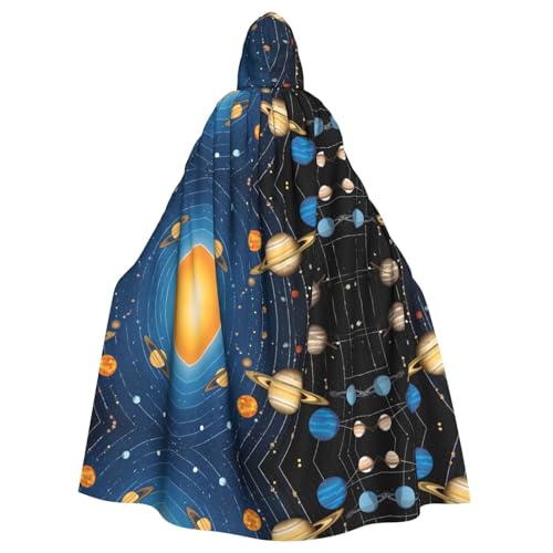 SHLXMDNZ Kapuzenumhang mit Weltraum-Sonnensystem-Druck, Unisex, Erwachsene, Halloween, Cosplay, für Herren/Damen SHLXMDNZ Kapuzenumhang mit Weltraum-Sonnensystem-Druck, Unisex, Erwachsene, Halloween, Cosplay, für Herren/Damen von SHLXMDNZ