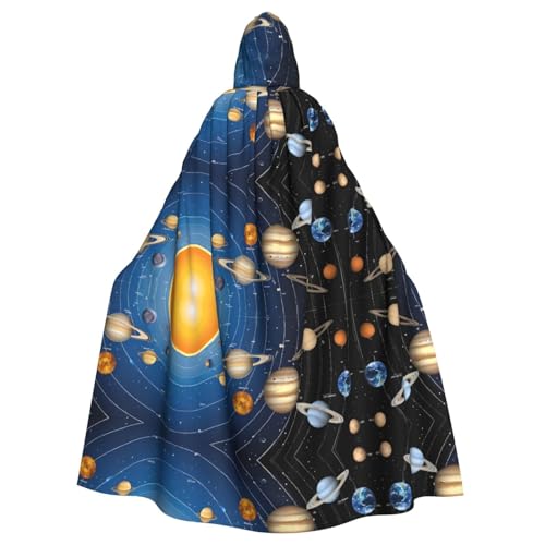 SHLXMDNZ Kapuzenumhang mit Weltraum-Sonnensystem-Druck, Unisex, Erwachsene, Halloween, Cosplay, für Herren/Damen SHLXMDNZ Kapuzenumhang mit Weltraum-Sonnensystem-Druck, Unisex, Erwachsene, Halloween, Cosplay, für Herren/Damen von SHLXMDNZ