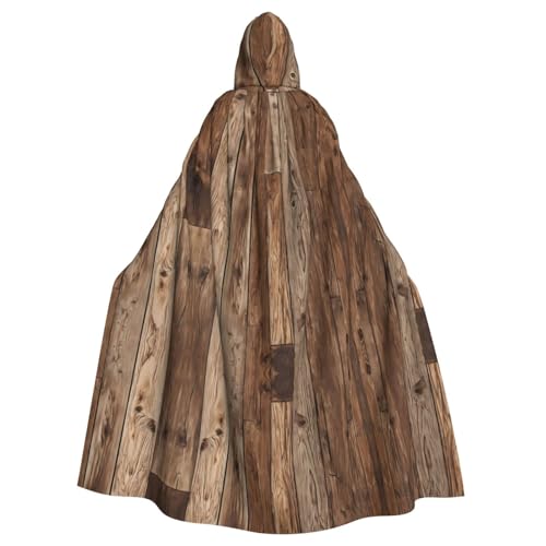 SHLXMDNZ Kapuzenumhang mit braunem Holzaufdruck, Unisex, Erwachsene, Halloween, Cosplay, für Herren/Damen SHLXMDNZ Kapuzenumhang mit braunem Holzaufdruck, Unisex, Erwachsene, Halloween, Cosplay, für Herren/Damen von SHLXMDNZ