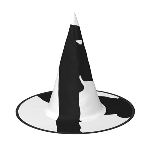 SHLXMDNZ Taekwondo, Kampfkunstdruck, Halloween, Hexenhut, Cosplay, für Frauen, Zaubererhut, Maskerade, Halloween-Party-Zubehör SHLXMDNZ Taekwondo, Kampfkunstdruck, Halloween, Hexenhut, Cosplay, für Frauen, Zaubererhut, Maskerade, Halloween-Party-Zubehör von SHLXMDNZ