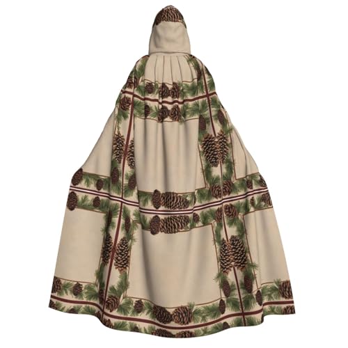 SHLXMDNZ Umhang mit Kapuze, bedruckt, dick, Unisex, Halloween, Vampir, Hexe, Zauberer, Halloween, Weihnachten, Cosplay SHLXMDNZ Umhang mit Kapuze, bedruckt, dick, Unisex, Halloween, Vampir, Hexe, Zauberer, Halloween, Weihnachten, Cosplay von SHLXMDNZ