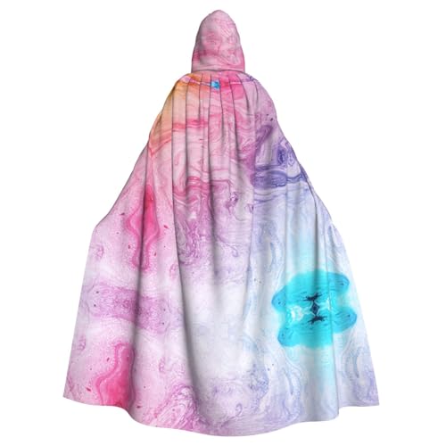 SHLXMDNZ Umhang mit Kapuze, bunt, Marmor, Pastellrosa, Blau, Violett, für Erwachsene, Unisex, Erwachsene, Halloween, Cosplay, für Männer und Frauen SHLXMDNZ Umhang mit Kapuze, bunt, Marmor, Pastellrosa, Blau, Violett, für Erwachsene, Unisex, Erwachsene, Halloween, Cosplay, für Männer und Frauen von SHLXMDNZ