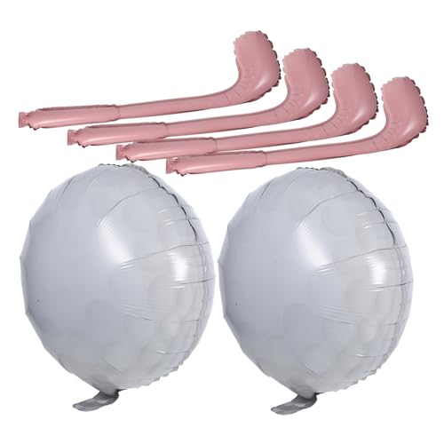 SHOWERORO 1 Satz Zubehör Für Golfpartys Sportballondekor Sportparty -luftballons Sportfeier Partyzubehör Aufblasbarer Ballon Sportfolienballon Golf-geburtstagsdekoration Aluminiumfolie SHOWERORO 1 Satz Zubehör Für Golfpartys Sportballondekor Sportparty -luftballons Sportfeier Partyzubehör Aufblasbarer Ballon Sportfolienballon Golf-geburtstagsdekoration Aluminiumfolie von SHOWERORO