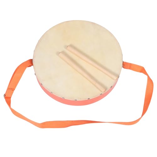 SHOWERORO 1 Set Marschtrommel für Kinder: Marschtrommel aus Holz für Kinder, Orff-Musikinstrument für Vorschul-, Familien- und Musikunterricht von SHOWERORO