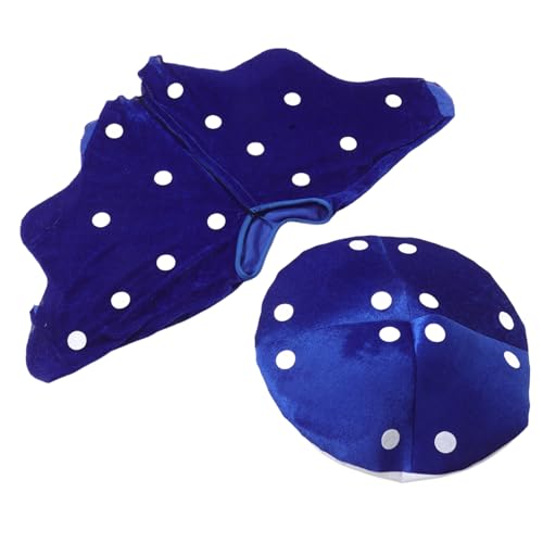 SHOWERORO 1 Set Pilzhut-Schal-Set für Kinder und Erwachsene einzigartiger Cosplay-Hut-Umhang für Halloween und Partys. SHOWERORO 1 Set Pilzhut-Schal-Set für Kinder und Erwachsene einzigartiger Cosplay-Hut-Umhang für Halloween und Partys. von SHOWERORO