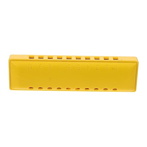 SHOWERORO 10 Loch Mundharmonika 20 Ton Satz Kindermusikinstrument Abs Kupfer Tragbare Harmonika Mit Aufbewahrungskoffer SHOWERORO 10 Loch Mundharmonika 20 Ton Satz Kindermusikinstrument Abs Kupfer Tragbare Harmonika Mit Aufbewahrungskoffer von SHOWERORO