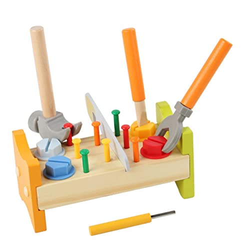 SHOWERORO 1Satz Hölzerne Picking Peg Workbench mit Hammer Pädagogisches für Kleinkinder Hand Koordination Kreativität für Drinnen im Kindergarten SHOWERORO 1Satz Hölzerne Picking Peg Workbench mit Hammer Pädagogisches für Kleinkinder Hand Koordination Kreativität für Drinnen im Kindergarten von SHOWERORO