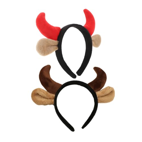 SHOWERORO 2 Stück Niedliche Hörner Stirnband Für Party Kopfschmuck Zubehör Für Bühnenauftritte Party Kopfschmuck Stirnband Cosplay Cosplay Stirnbänder SHOWERORO 2 Stück Niedliche Hörner Stirnband Für Party Kopfschmuck Zubehör Für Bühnenauftritte Party Kopfschmuck Stirnband Cosplay Cosplay Stirnbänder von SHOWERORO