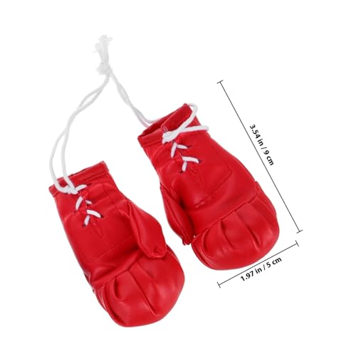 SHOWERORO 4 Stück Miniatur Boxhandschuhe Rot Blau Mini Boxing Gloves Ornament für Auto Spiegel Hängend Puppenhaus Deko Weihnachtsanhänger Souvenir für Boxsport Fans SHOWERORO 4 Stück Miniatur Boxhandschuhe Rot Blau Mini Boxing Gloves Ornament für Auto Spiegel Hängend Puppenhaus Deko Weihnachtsanhänger Souvenir für Boxsport Fans von SHOWERORO